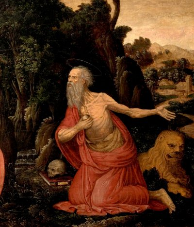 St Jerome by German School